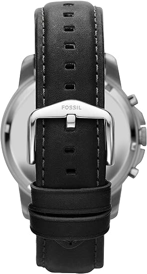 Buy Fossil Grant Chronograph Black Dial 
