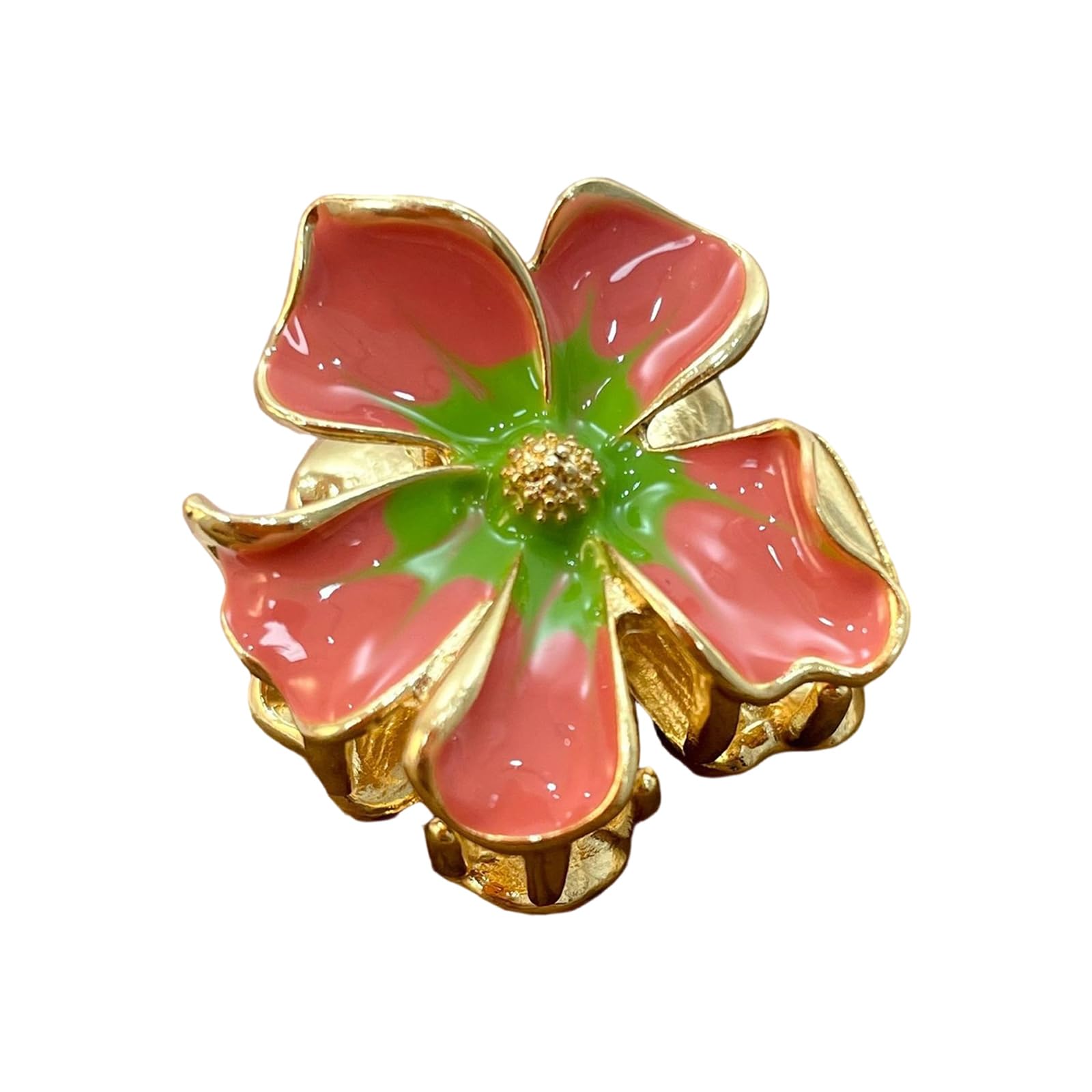 MICFENY Retro Floral Small Hairpins Elegant Hair Accessories Secure Hold Fashion Hair Accessories for Daily Prom Occasion