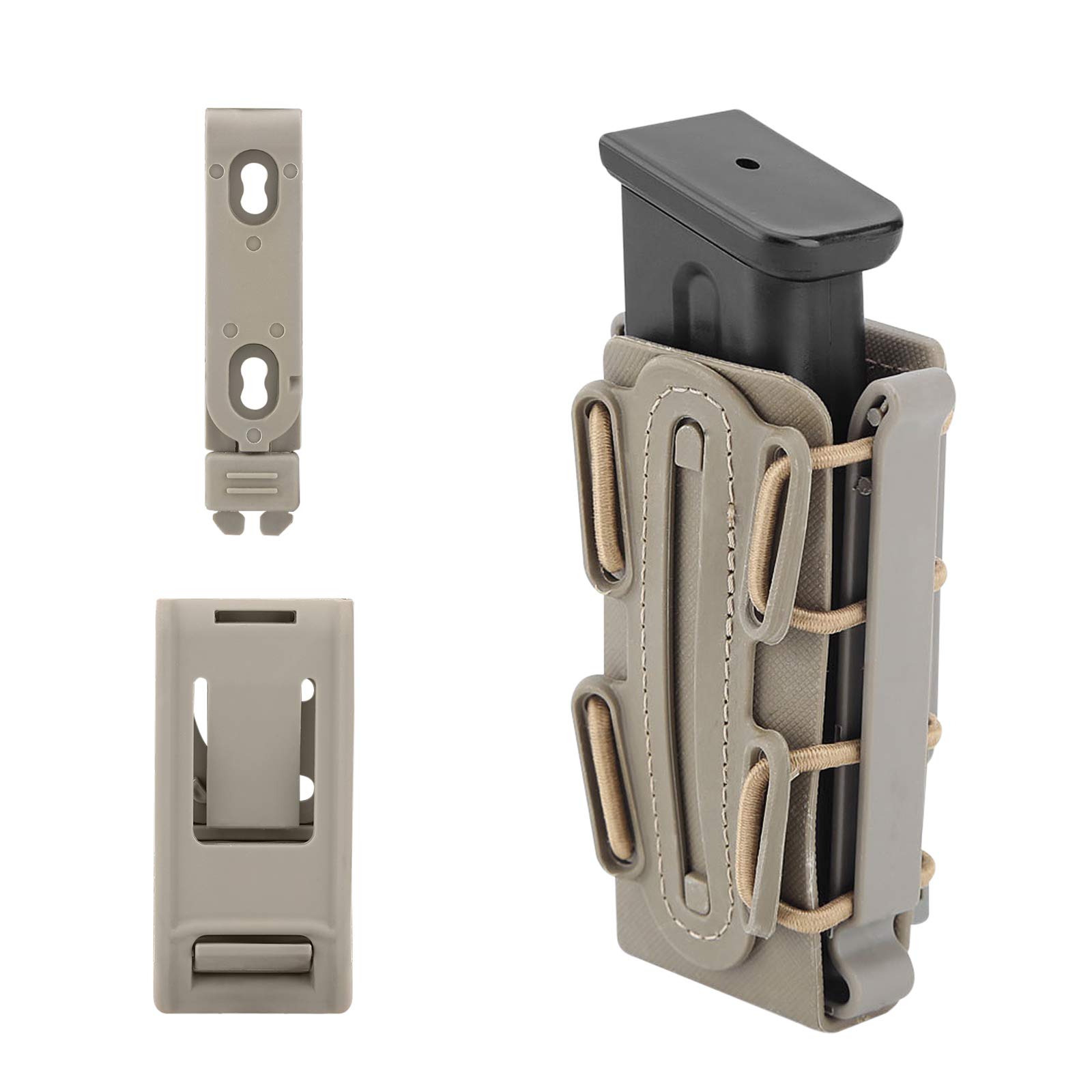 Buy Huntvp Mag Pouch 9 mm Pistol Magazine Pouch Soft Shell Adjustable