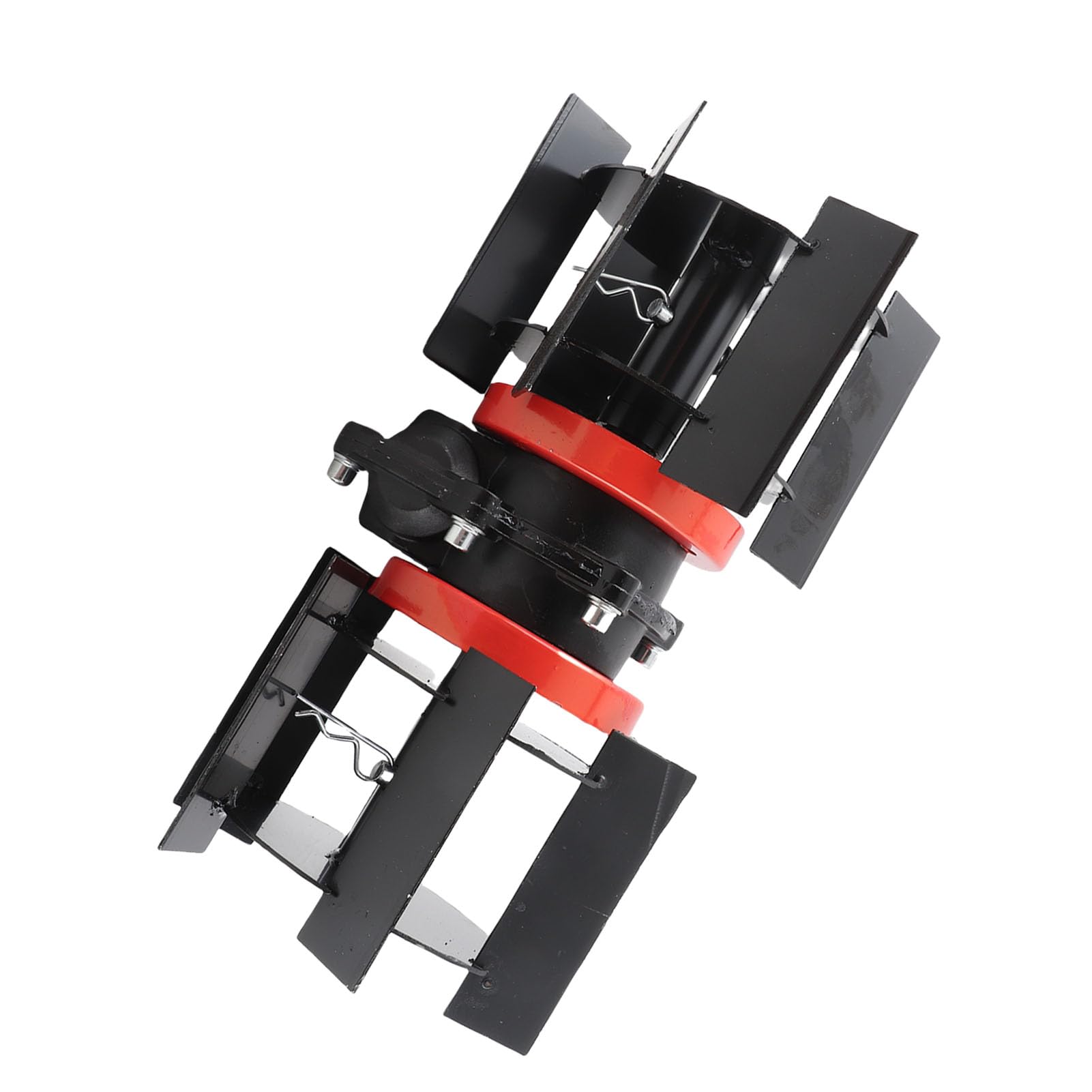 Focket Disc Harrow, 4 en 9 Dientes de Arado Universal de Disco con Arado de Hierro de Aluminio Pesado para el de la Césped del Césped del del Jardín Accesorio de Cortacésped (26 mm)