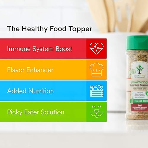 Miniatura 4 de pawTree Toppers de alimentos saludables para perros y gatos - Potenciador del apetito con proteínas liofilizadas. Deliciosos condimentos de
