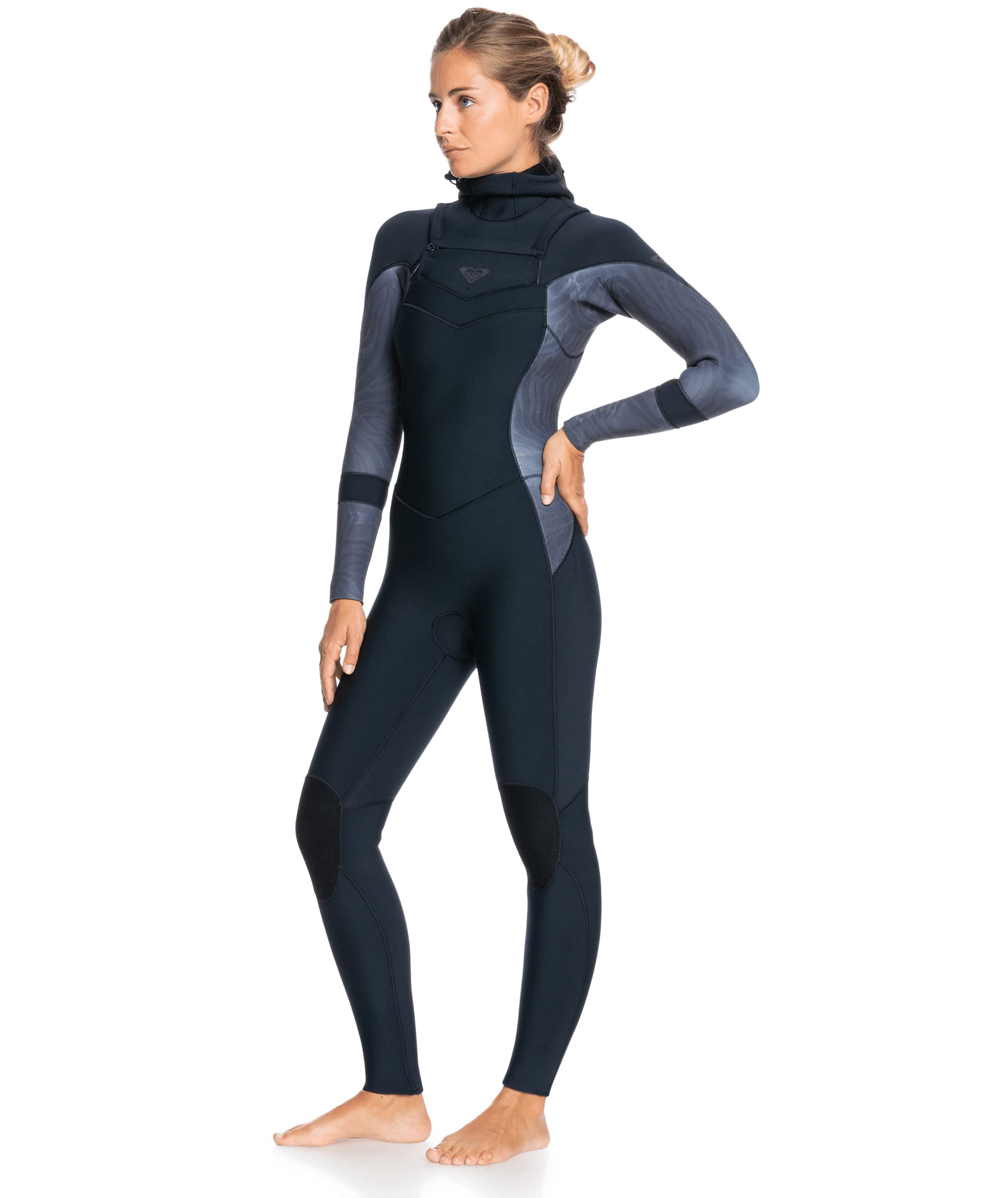 Amazon.com: Roxy Womens 5/4/3 Syncro Hooded Front Zip GBS Wetsuit