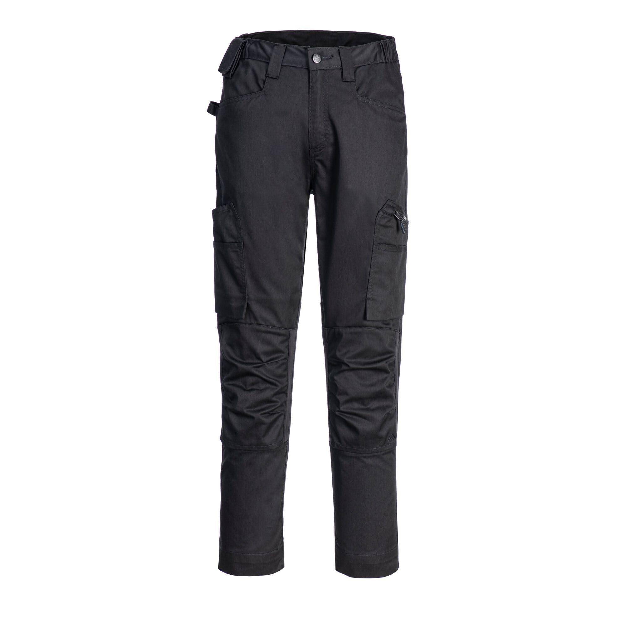 Portwest CD881 WX2 Eco Stretch Trade Trousers Black Waist: 38" In