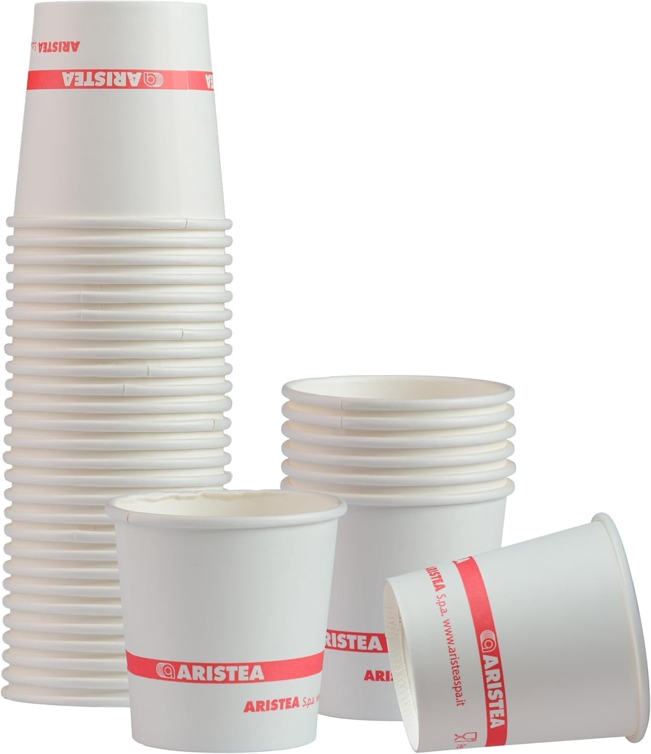 Bicchierini da Caffè, Tè o Acqua, 3600 Pezzi, Usa e Getta Biodegradabili 120 ml, Tazzine per Bevande Monouso Compostabili Ecologiche in Carta, Resistenti, Ideali per Bar e Uffici, Made In Italy