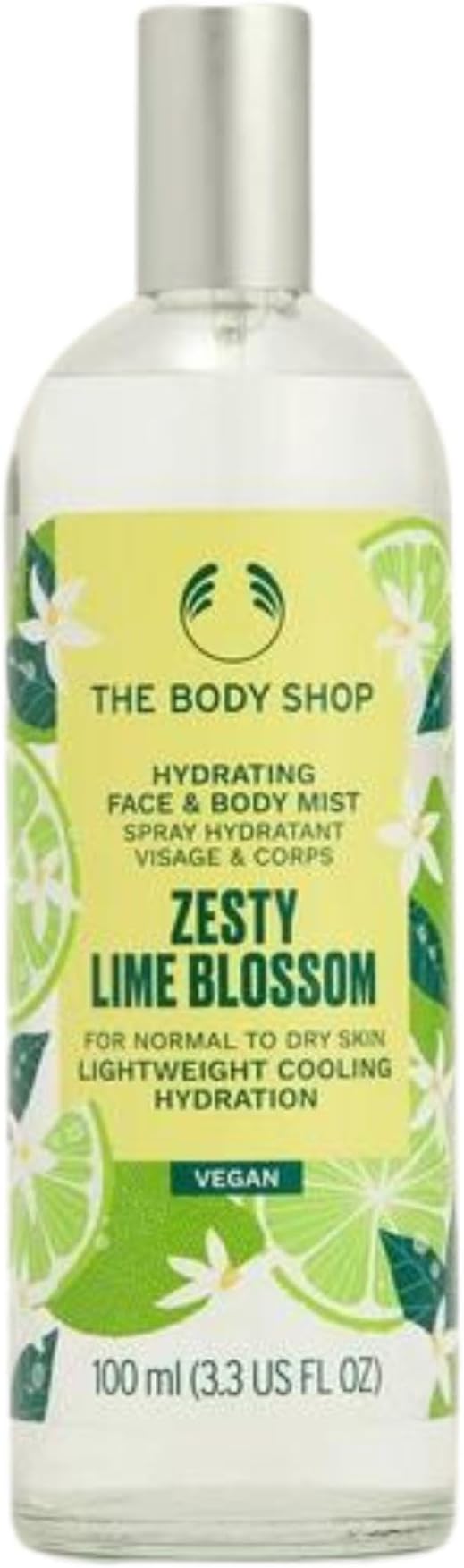Zesty Lime Blossom 100ml Face & Body Mist - Vegan - Limited Edition - Vegan