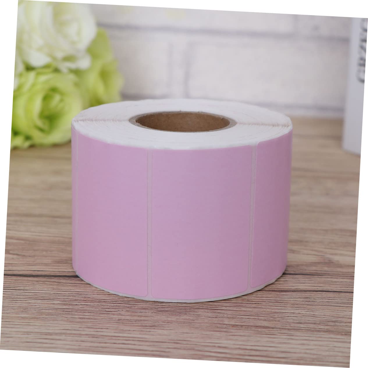 Operitacx 4pezzi Etichette Termiche Colorate Autoadesive Carta Termica Per Stampanti Etichette Per Ufficio e Cucina Rosa Facili Da Scrivere Odore