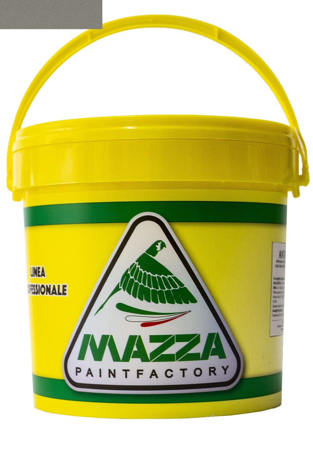 MAZZA Pittura per Interni Lavabile Acrilica Lt 14 Per Muri Interni Ed Esterni Bianca e Colorata Colorificio (Silver3 Mz1151)