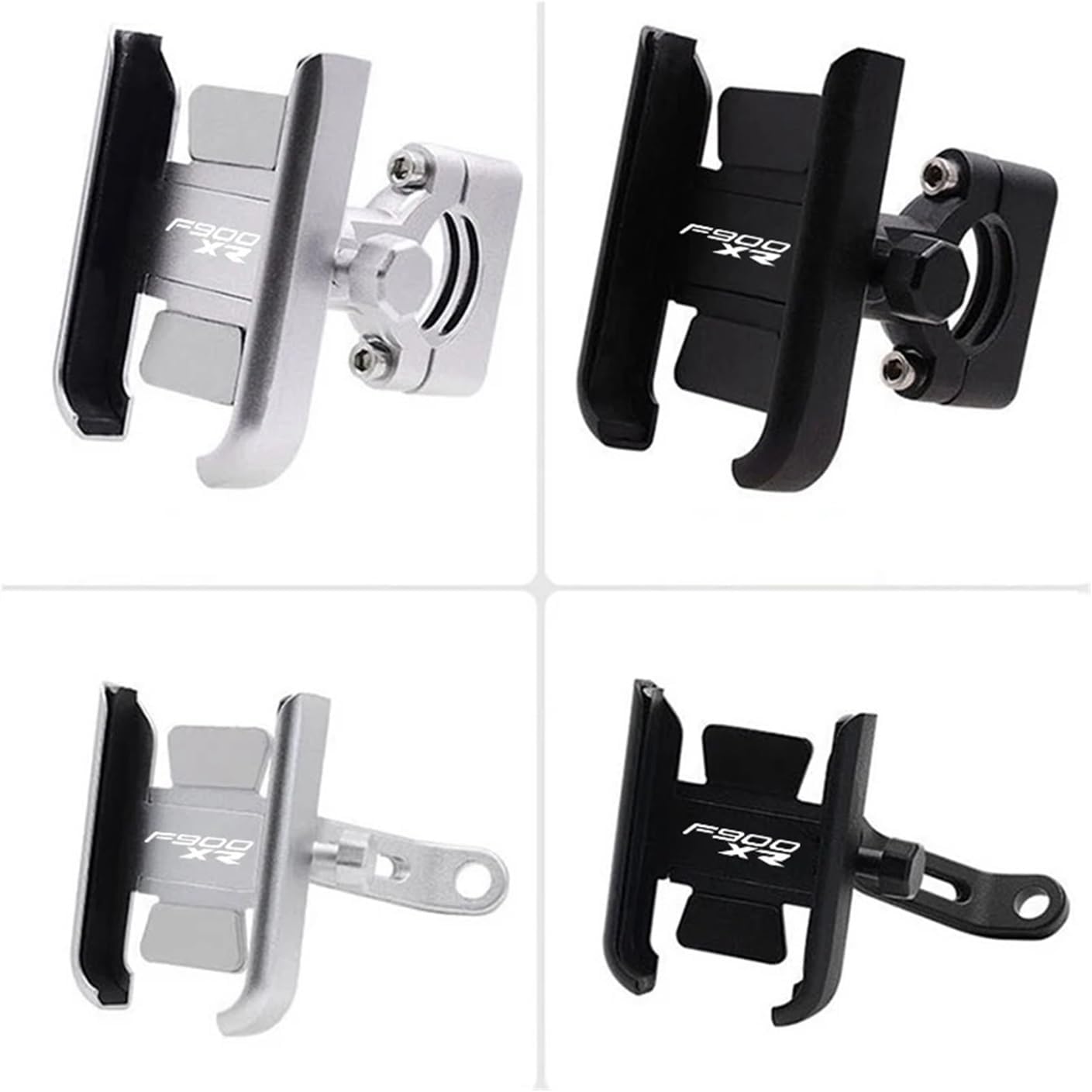 Motorcycle Phone Mount，Motorcycle Accessories，Handlebar Phone Mount for BMW F900XR F900R XR F 900R 900XR(Black)