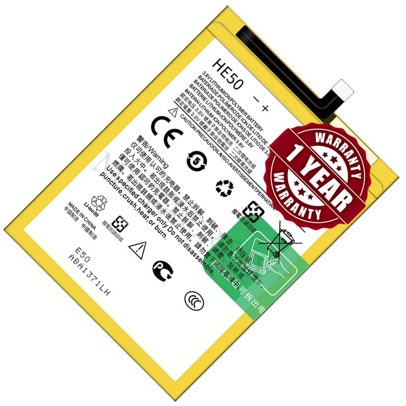 Image of Original HE50 Battery Compatible for Motorola Moto E4 Plus | Moto E5 Plus - (5000mAh) - 1 Year Warranty BC45