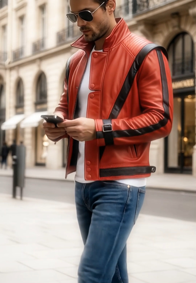 Amazon.com: SpazeUp Mens Men's 80s Rockstar Breakdancer Jacket