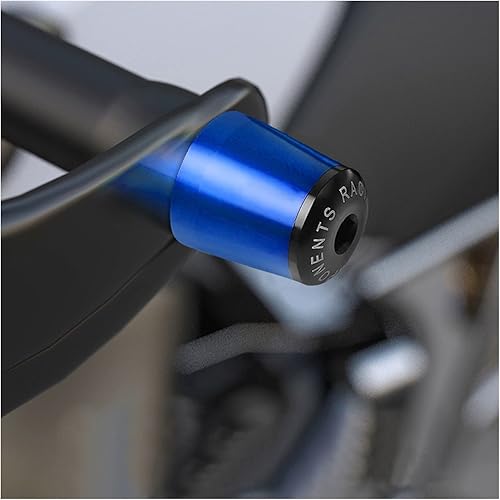 Miniatura 3 de Empuñaduras de manillar de motocicleta de 78 pulgadas, 0.866 in, extremos de la barra de la manija del extremo, tapón deslizante para Yamaha MT-09