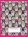 Sugar Skull Pink: 8 1/2 x 11 100 sheets Sugar Skull Composition Book with Beautiful Pink Border!
