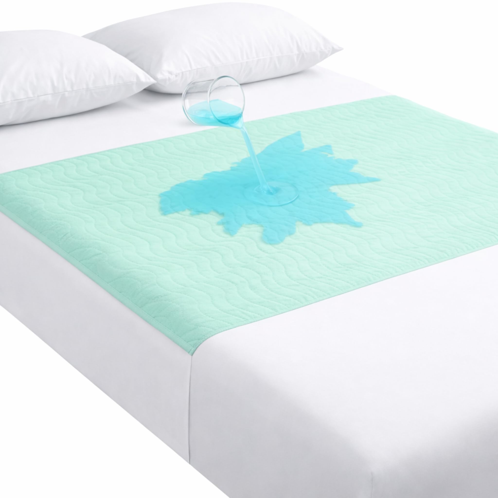 Pack de 2 Empapadores Cama Adultos Lavables con Alas 135x85 cm – Protector Cama 4 Capas, Impermeable, Absorbente y Reutilizable para Incontinencia Adultos, Personas Mayores, Niños y Bebes