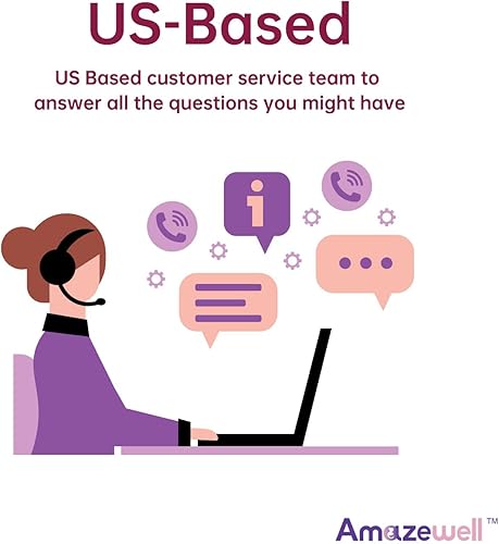 Miniatura 8 de Amazewell Prueba rápida de embarazo digital (prueba 5)