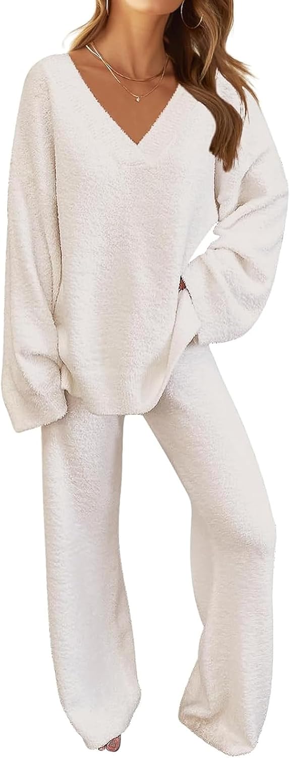 TECREW Women’s Fuzzy Fleece Lounge Sets