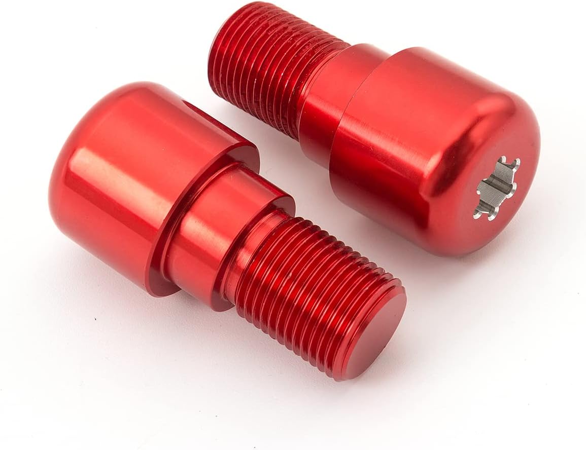 18mm Motorcycle Handlebar Handle Bars Ends End Cap Plug Slider Fit for Yamaha YZF R6S 2006-2009 YZF R6 1999-2005 YZF400 YZF750R YZF1000R 1988-1997 YZF R6-Champions LE 2001 (Black)