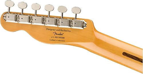 Miniatura 5 de Fender Squier Classic Vibe '50s Telecaster - Guitarra eléctrica de 6 cuerdas (mano derecha, rubio caramelo)