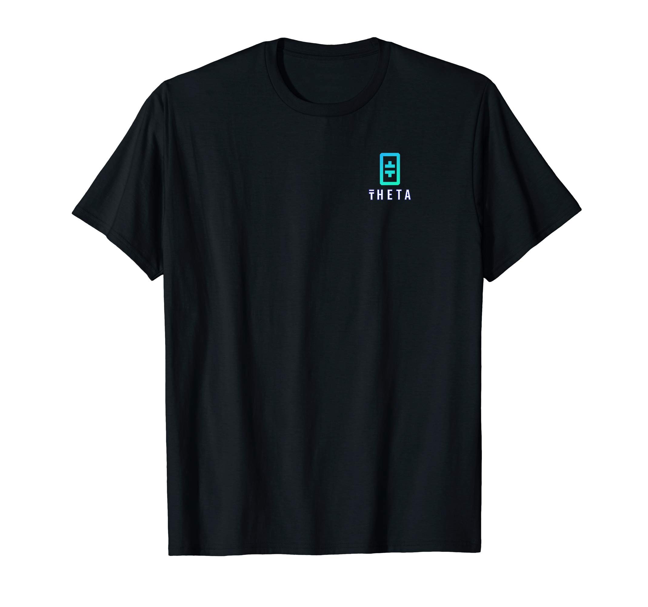 THETA Crypto Currency Pocket Logo T-Shirt