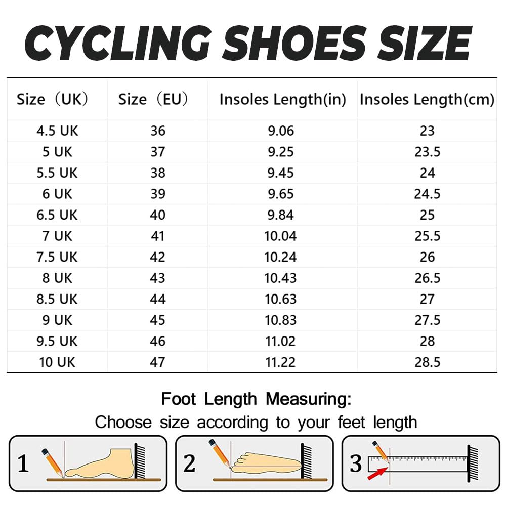 Scarpe Ciclismo Scarpe MTB Uomo Donna, Traspiranti Scarpe da Equitazione Scarpe MTB Road SPD Scarpe Ciclismo Strada con Blocco Pedale Scarpe da Ciclismo da Bici, Autunno Nuovo 36-47 EU