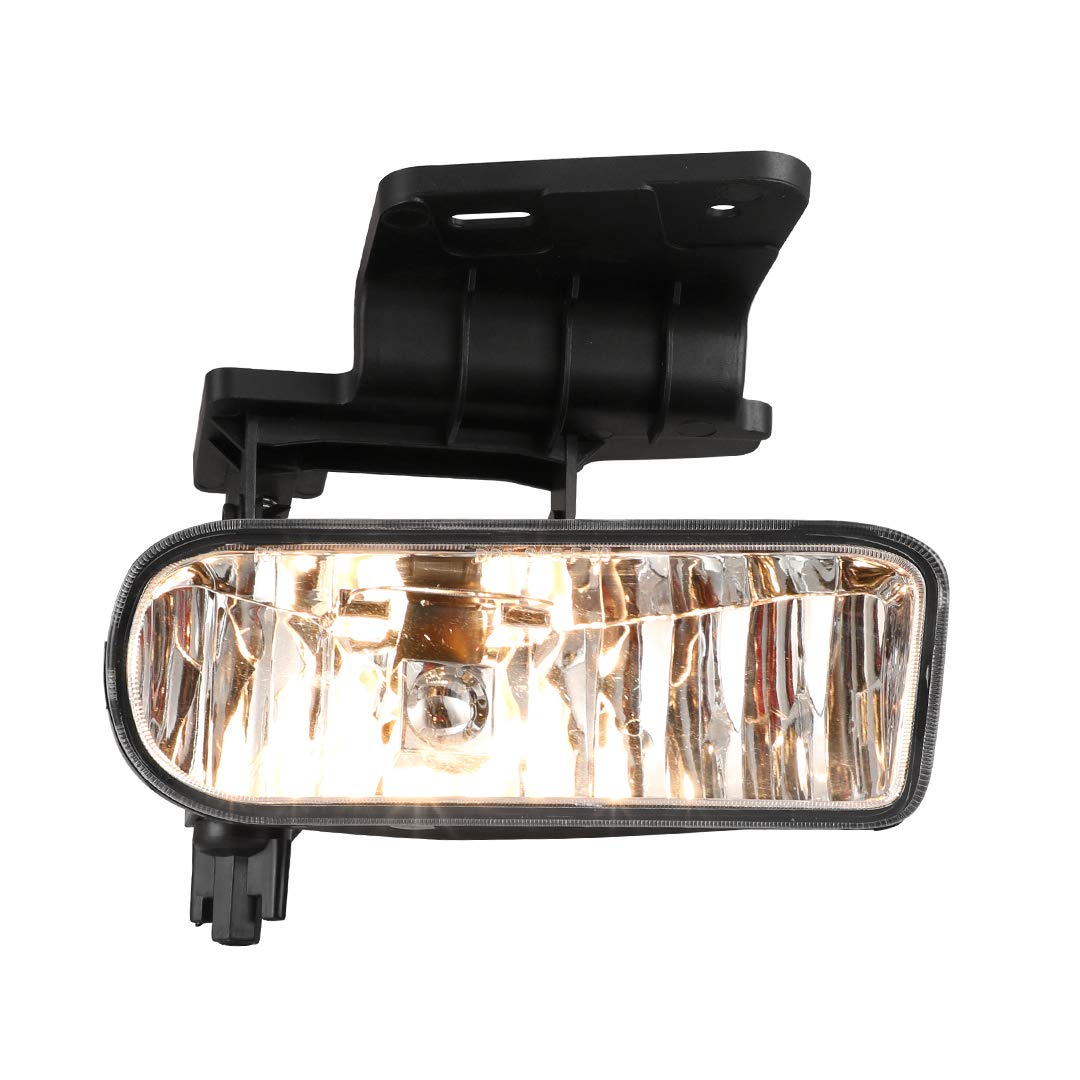Chevy Chevrolet Silverado 99 - 02 Tahoe Suburban 00 - 05 Fog Light Assembly With Bulb Pair