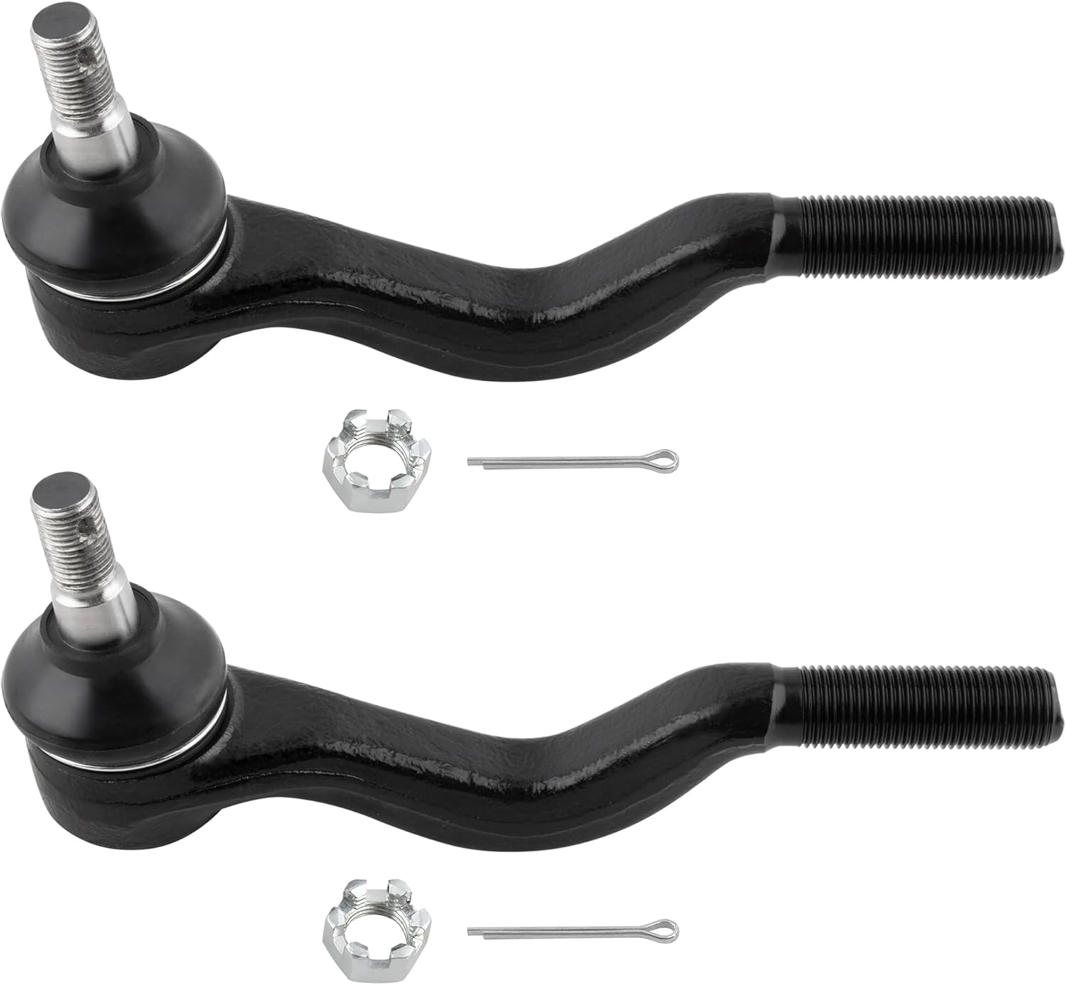 BOXI (Set of 8) Front Upper Lower Ball Joints Inner Outer Tie Rod Ends Fit for Mitsubishi Montero 1992 1993 1994 1995 1996 1997 1998 1999 2000/Montero Sport 1997-2004 | K9753 K9754 K9755 ES3386 ES3387