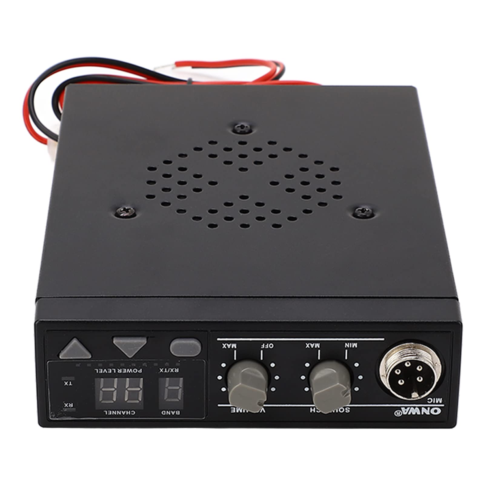 Transceiver CB Radio 40 Kanałów 27 MHz Przenośna, Lekka Konstrukcja Zapewniająca stabilność na łodziach i do Użytku na zewnątrz. Transceiver CB z Szerokim Zakresem Częstotliwości