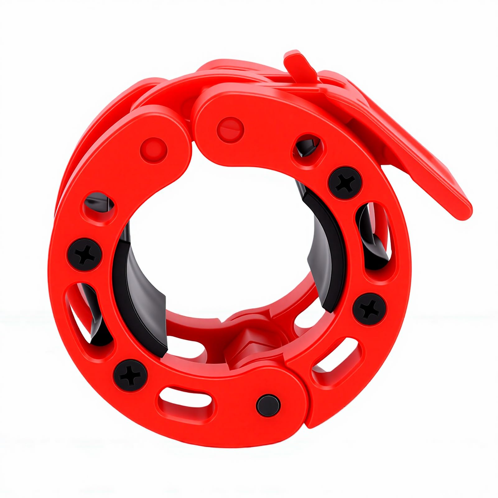 Wakects Morsetto per Collare per Bilanciere Clip a Molla in Plastica per Bilanciere da 2 Pollici Diametro Interno 50 Mm Installazione con Una Sola Mano Blocco Rapido della Piastra per Sollevamento