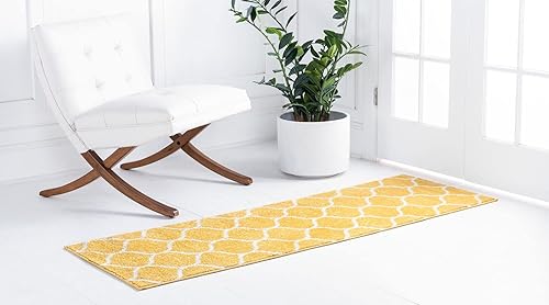 Miniatura 444 de Rugs.com Lattice Frieze Collection Alfombra – 4 x 6 pies, alfombra mediana negra perfecta para salas de estar, comedores grandes, planos abiertos