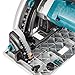 Makita SP6000J2 Tauchsäge 240 V, 165 mm mit 2 x 1,5 m Schienen, Verbindungsstange und Tasche. Elektrische Tauchsäge, 240 V mit Zubehör