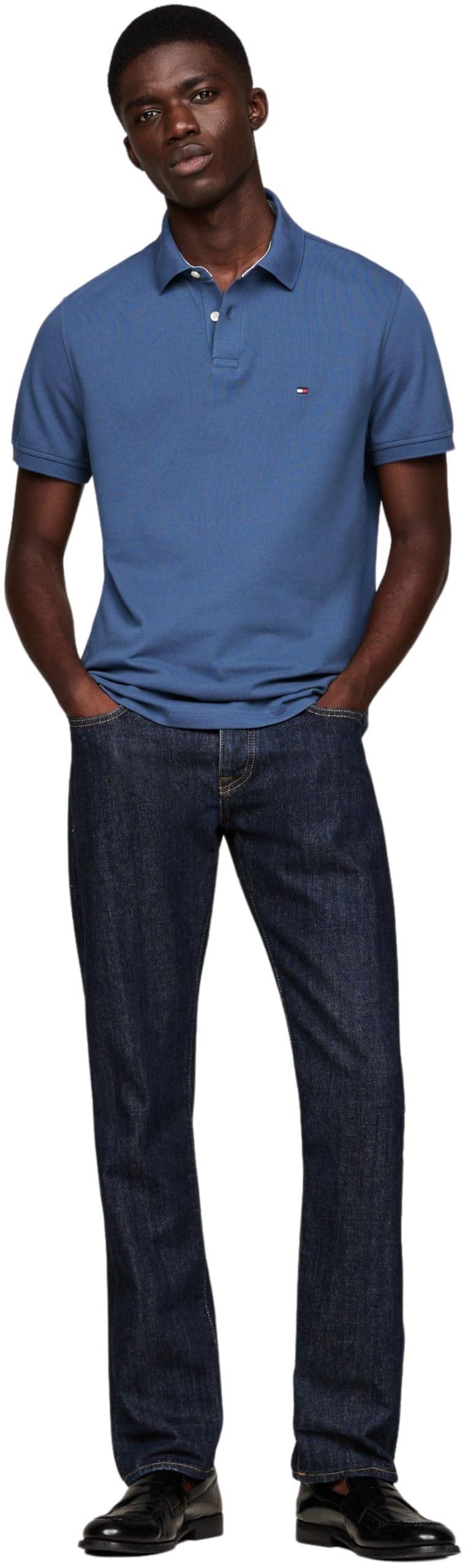 Tommy Hilfiger Uomo Maglietta Polo Maniche Corte 1985 Regular Fit