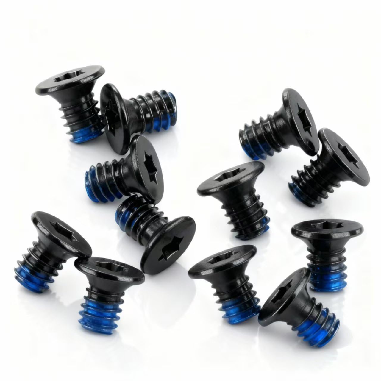 12 x Torx Screws T5 M2 x 3 Black Screw for Razer Blade 13" 14" 15" 16" 17" 18" Laptop,Threadlocker Blue Coating