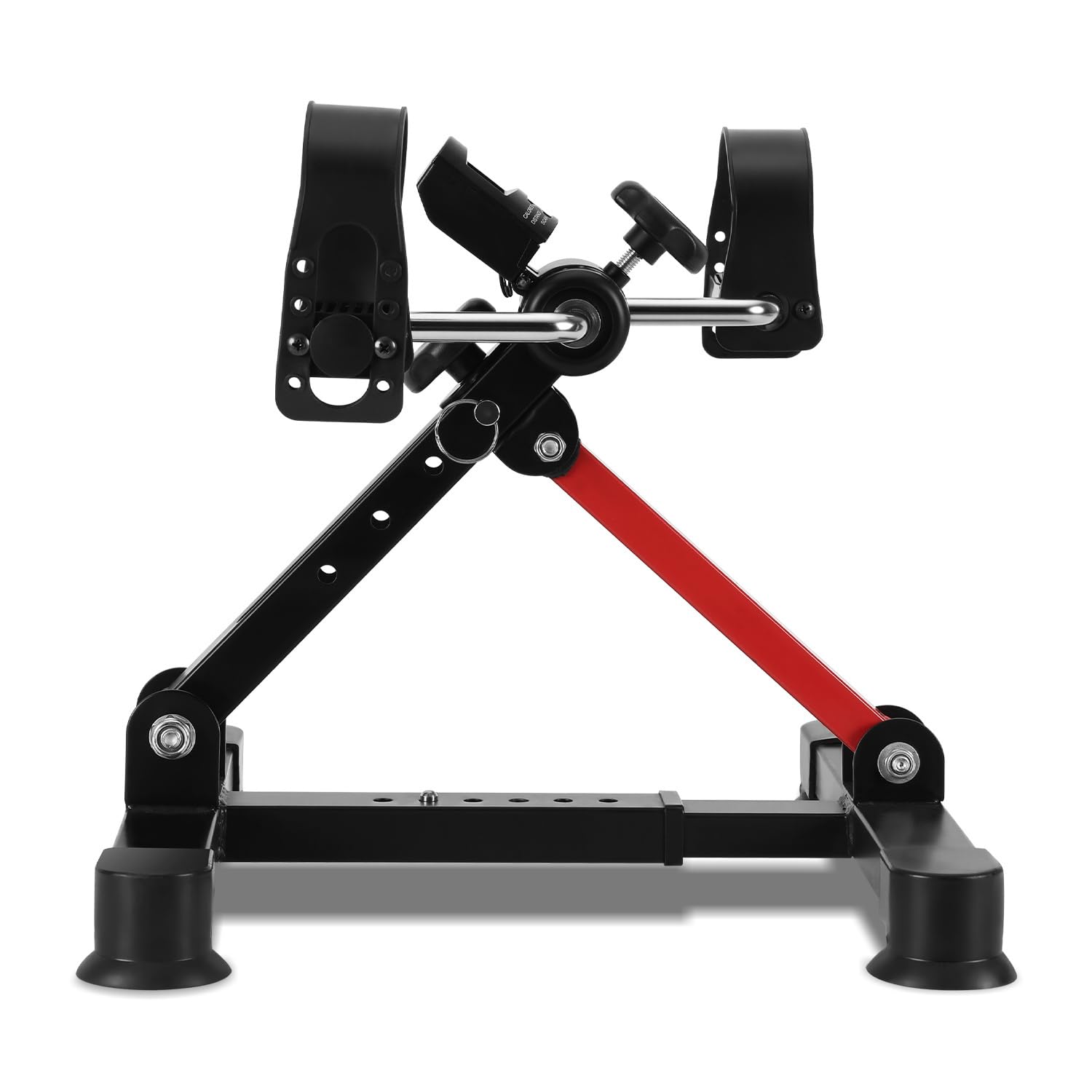 Mini trenażer nóg z monitorem LCD, składany, trener ramion i nóg, urządzenie fitness do domu i biura, idealny dla seniorów, rehabilitacji i treningu ruchowego