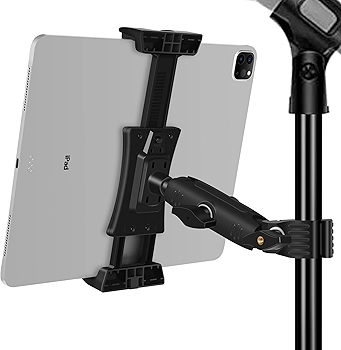 Peastrex Adjustable Tablet Holder for Mic Stand