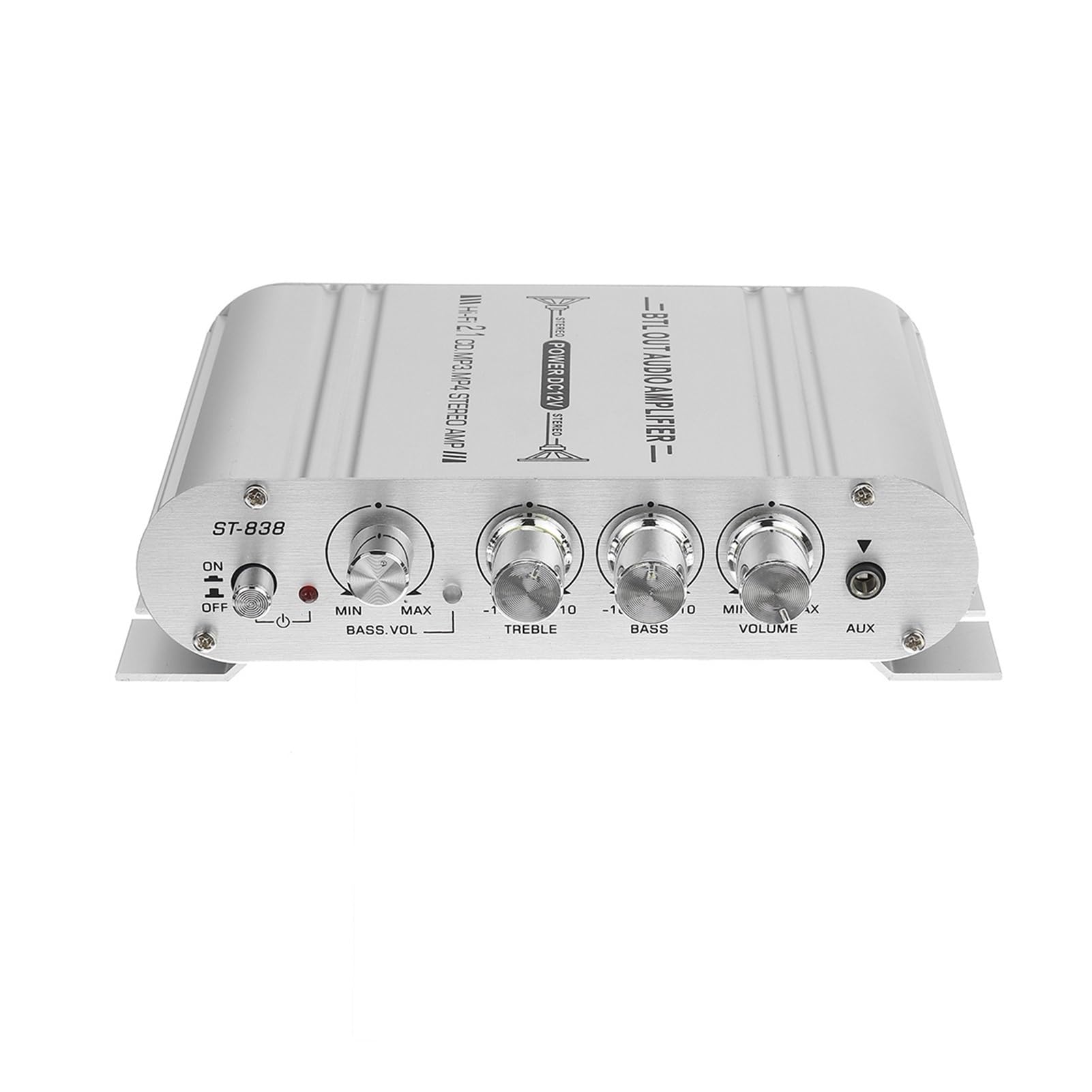 Mini Digital Buthtooth Amplificatore di potenza Amplificatore di classe D Subwoofer 2. 1ch 40w. Hi-fi 2x20w Mp4. Booster stereo. DVD Casa BASSO Lettore audio(Amplifier andadapter)