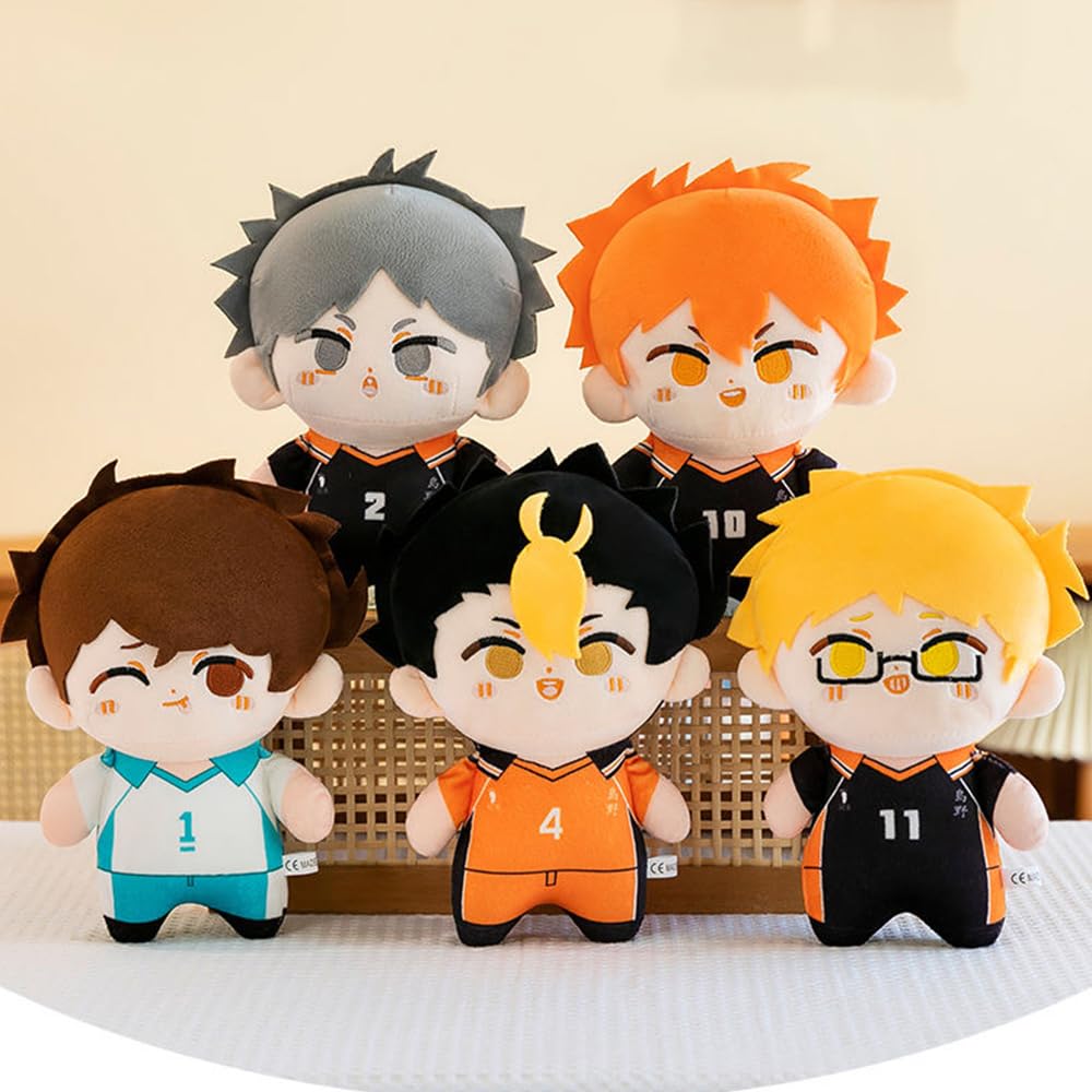 SUIBOZ Peluche Nishinoya Yu Haikyuu – 20 Cm, Coton PP, Pendentif Sac Et Déco – Cadeau Fan