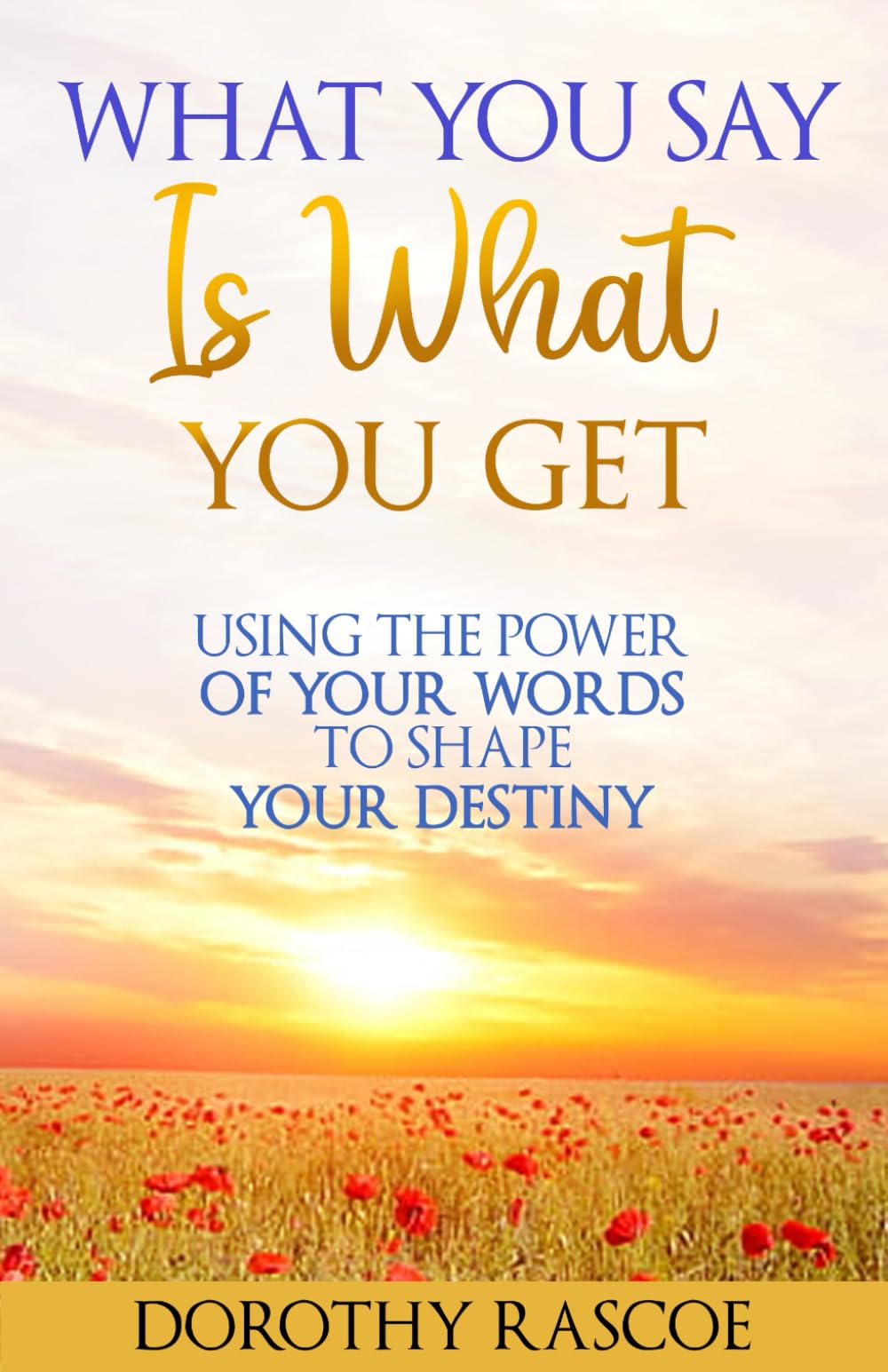 What You Say is What You Get!: Using The Power of Your Words To Shape Your Destiny