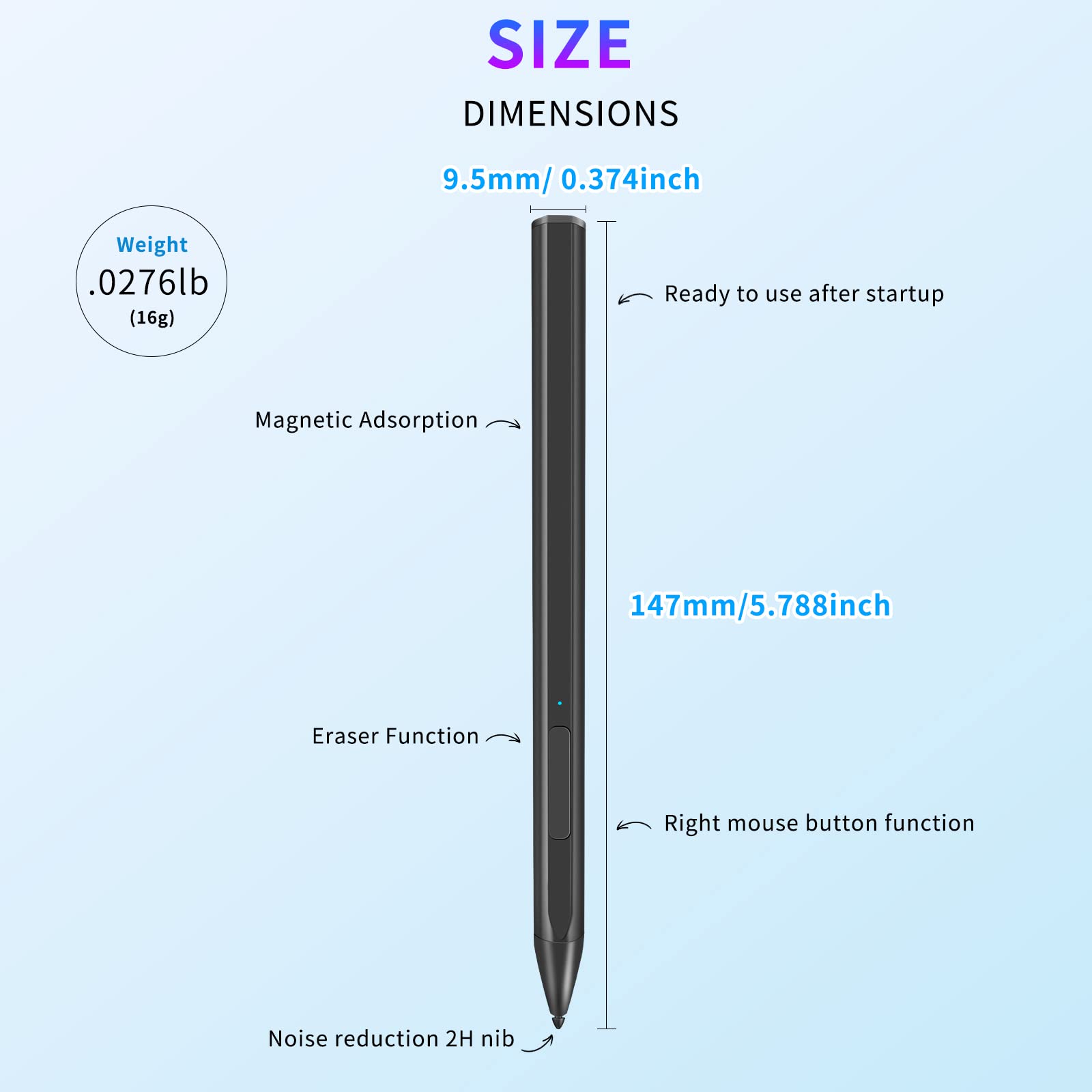 Microsoft Surface純正ペンシル ブラック Amazon.com: Microsoft Surface Pen, Charcoal Black, Model