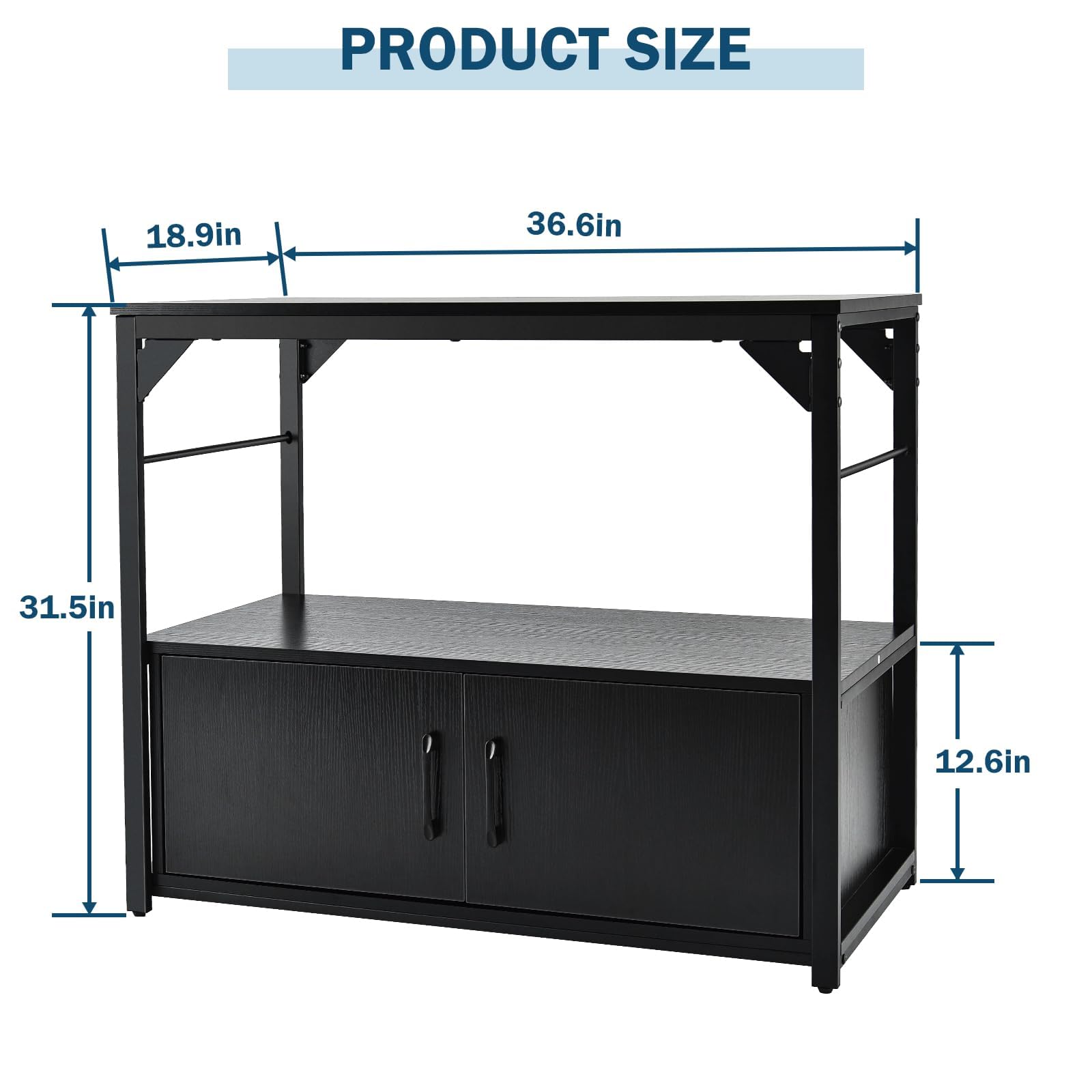 20 Gallon FILKO Fish Tank Stand 40 Gallon: Sturdy With Accessories