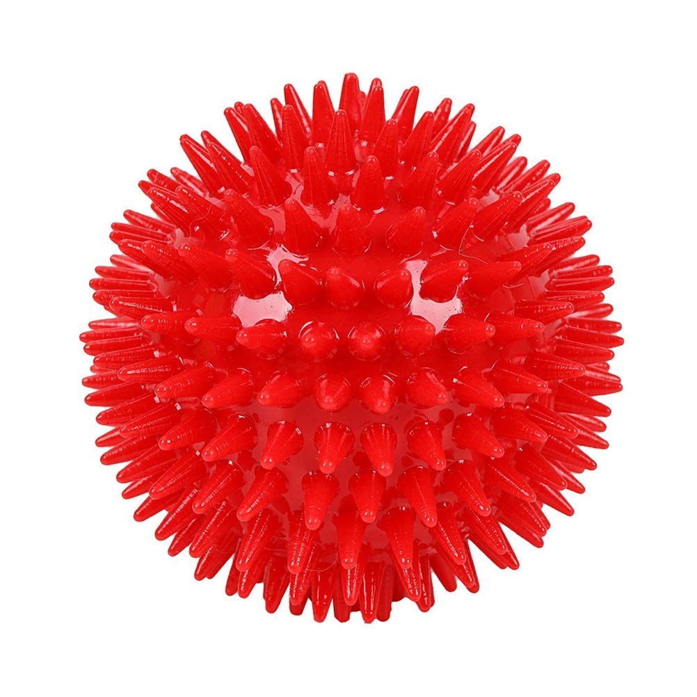 Jouets de pet springy MU Jouets balle élastique pour petits et grands chiens