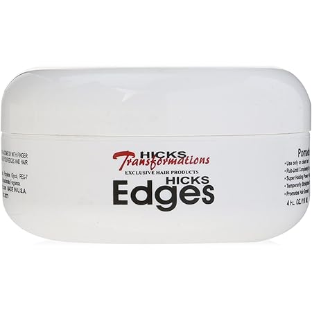 Amazon.com : Hicks Total Transformations Edges Styling Gels, 4 Ounce ...