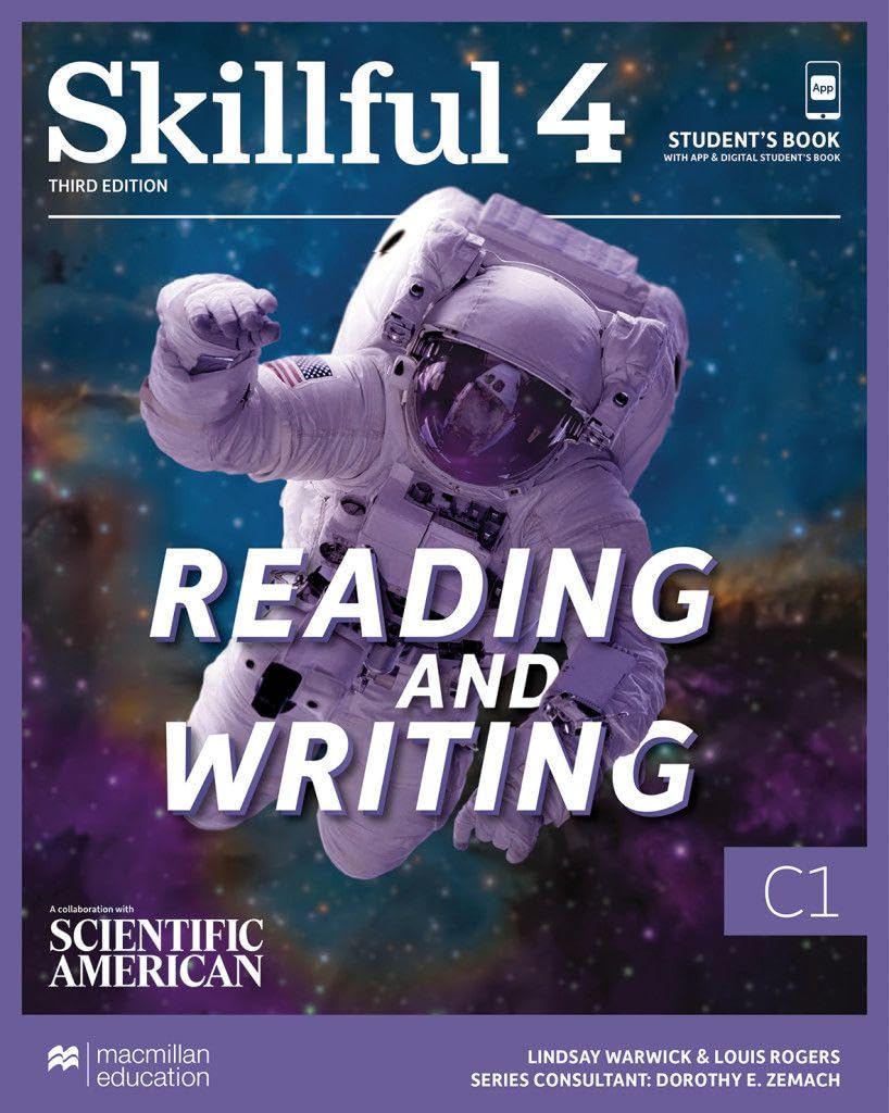 Hueber Verlag Skillful 3Rd Edition Level 4 – Reading And Writing: Student’s Book With App And Dsb