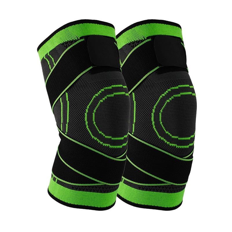 Exercise, protection Knee Pads Breathable Outdoor Running and Cycling Support Meniscus Protection Knee Pads for Fitness, cycling, running, playing football(Gray)