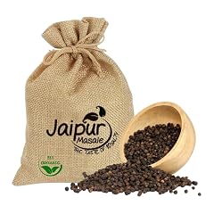 JAIPUR MASALE Black Pepper Whole Spices | Kali Mirch | Khada Masala for Cooking | Sabut Garam Masala | Kali Mirch, Strong Pungent Taste | 100g with Jute bag
