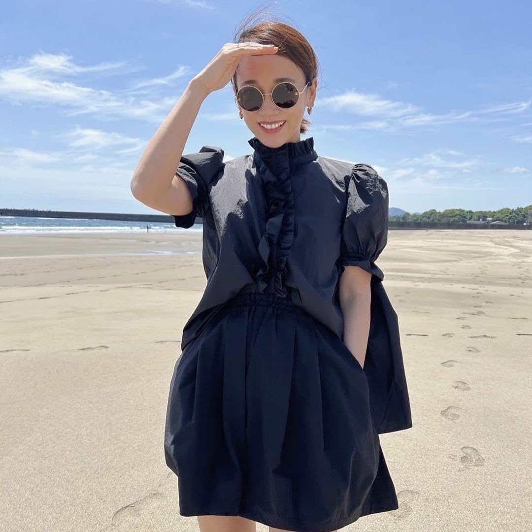 ロージーモンスタークラシカルブラウスブラックフリル新品未使用