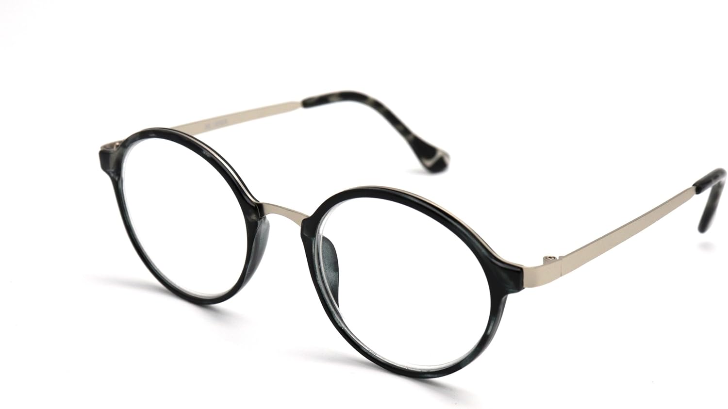 ColorViper READING reader Vintage Hippie Retro Metal or plastic Round Circle Flat Lens