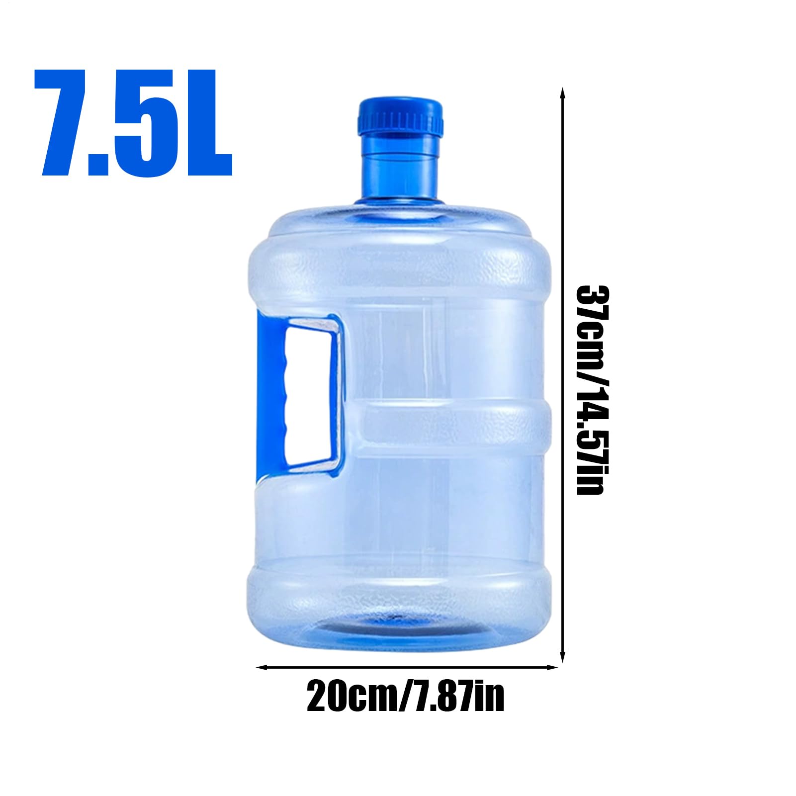 Generico Contenitore Acqua per Campeggio - Contenitore d'Acqua Trasportabile con Maniglia,Boccione Multiuso per Picnic Spiaggia BBQ Giardino Escursioni