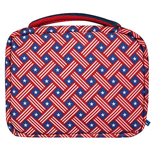 SMILY KIDDOS Multi Compartment Lunch Bag (Red) - Image 4