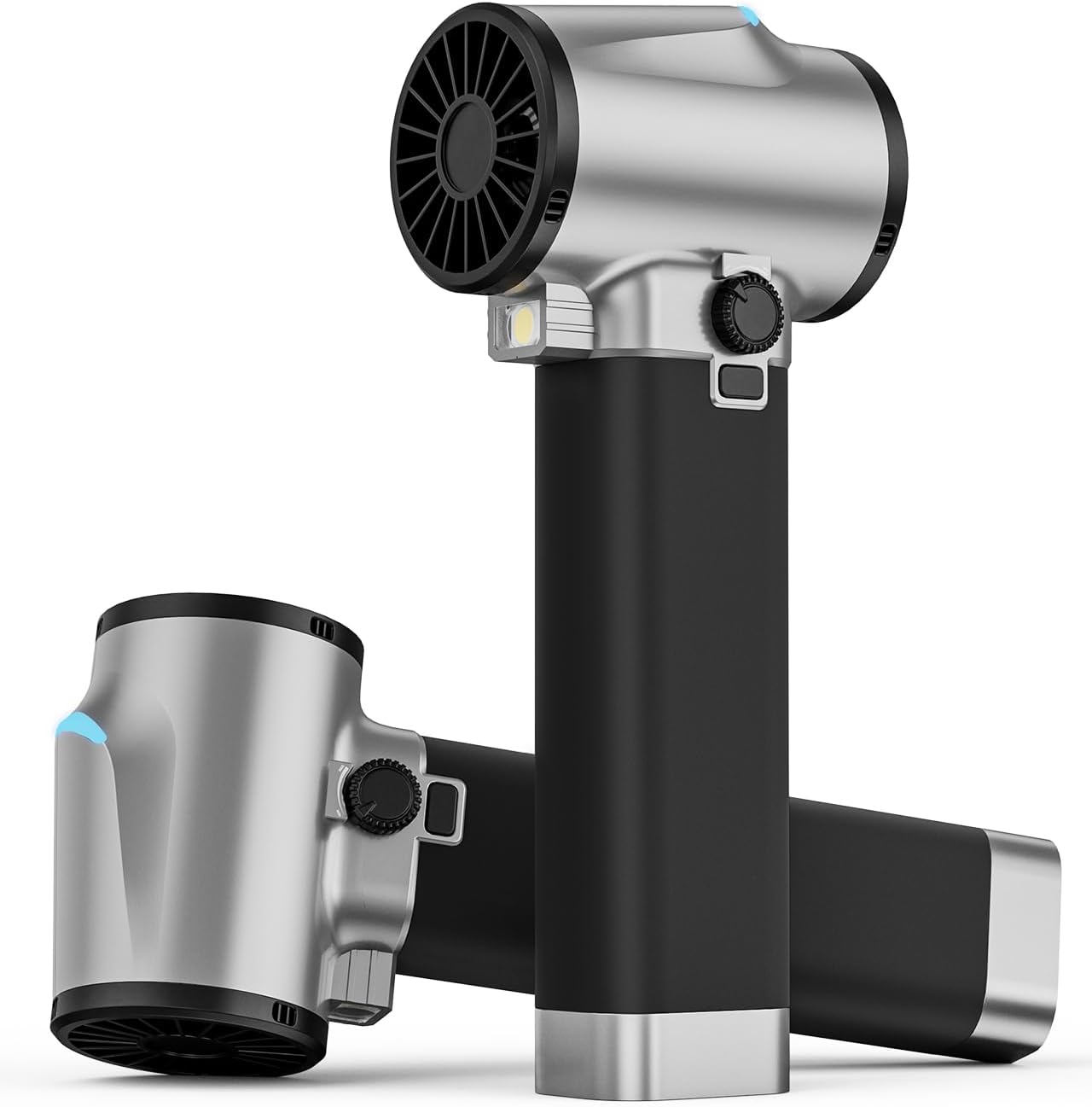 Car Blower for Drying, Hurricane Turbo Fan, 1400g Instant Thrust, 64MM Super Electric Cordless Leaf Blower for Patio Cleaning, Lawn Care and Car Drying, Turbo Dryer