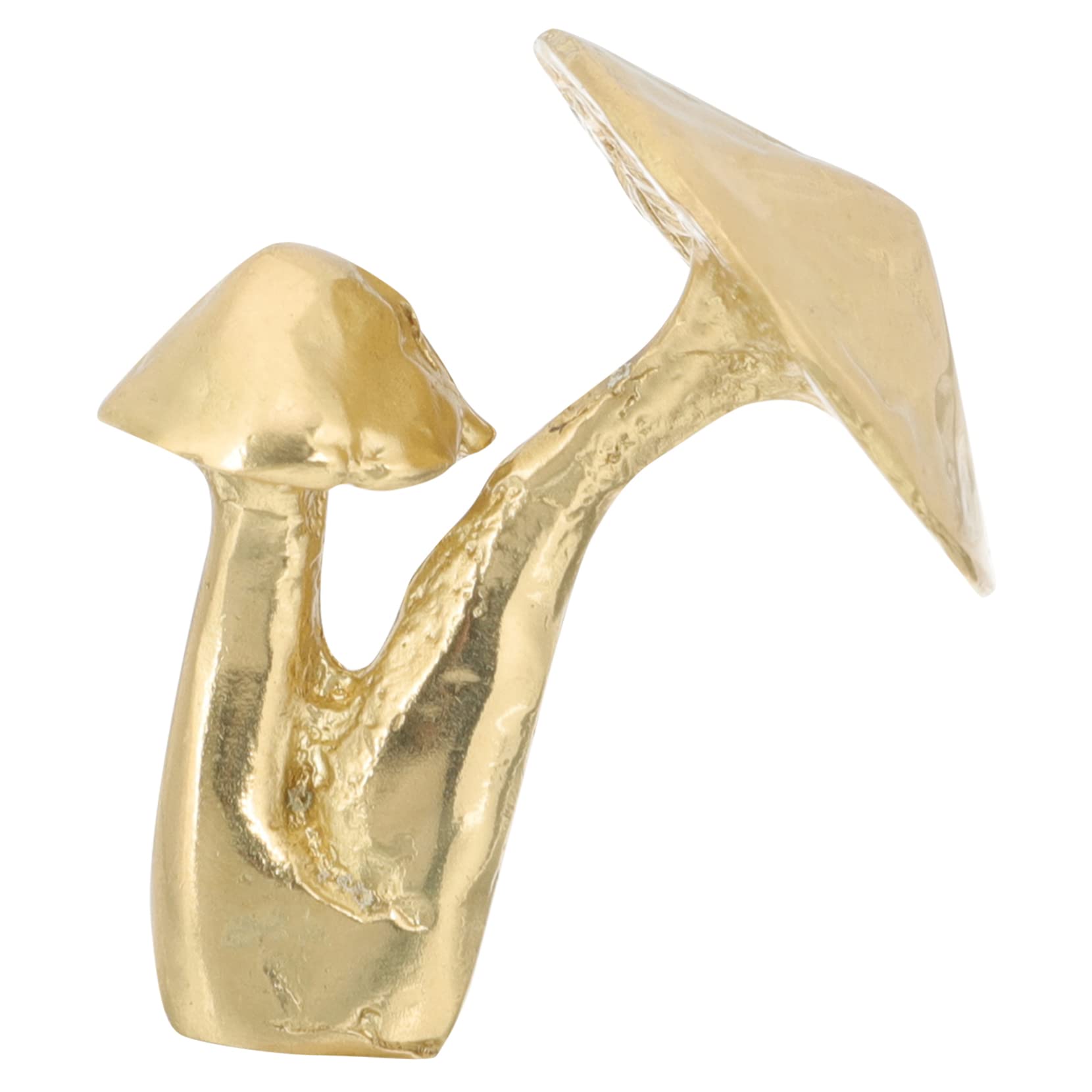 ORFOFE 3 Pomelli in Ottone Per Mobili Per La Sostituzione Della Maniglia Della Porta Dellarmadio Decorativi in Stile Fungo
