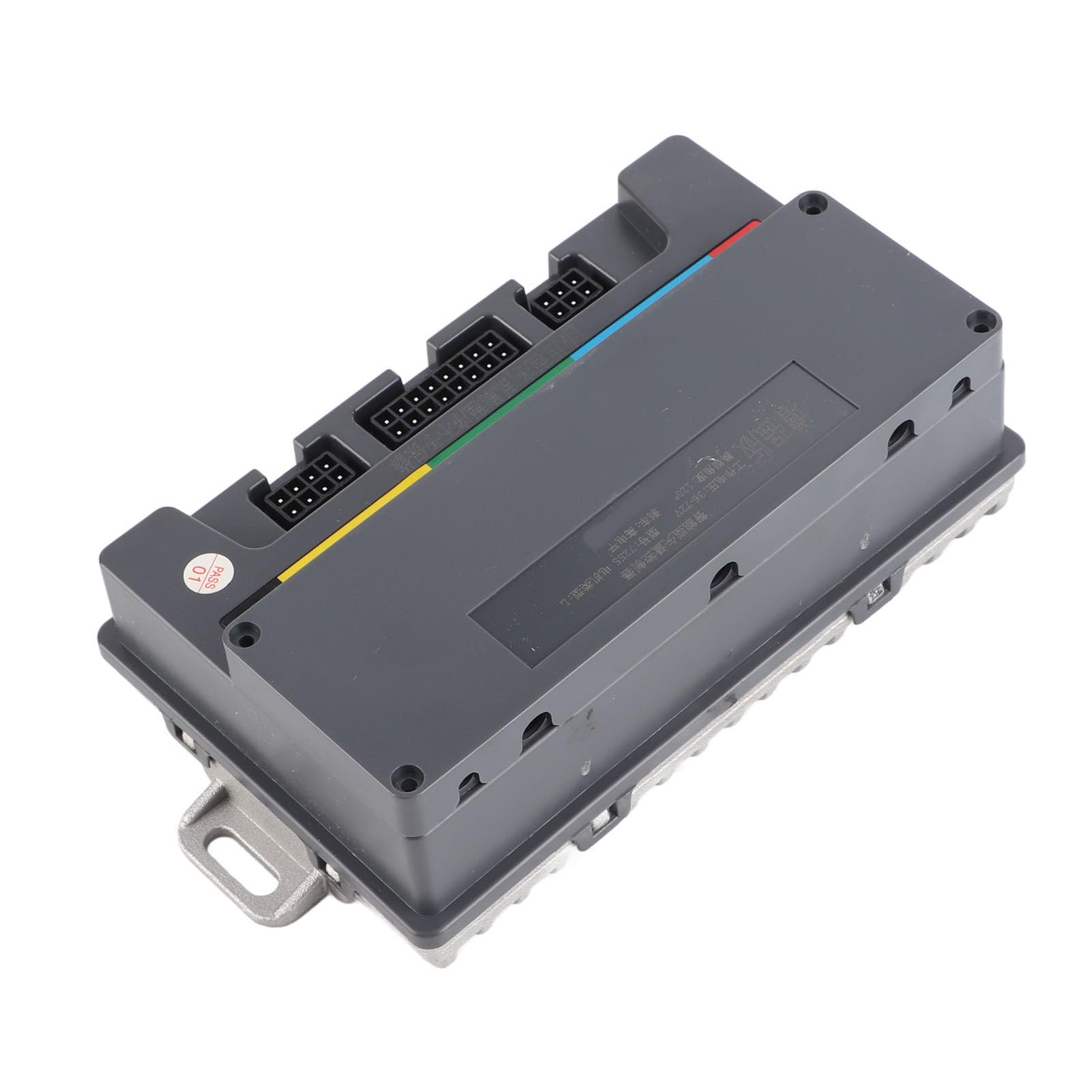 Rosvola Pasuje do Sterownika Sinusoidalnego ECU Silnika QS Zwiększ Prąd Stały 60A, Moc Maksymalna 3960W, Maksymalna wydajność 92% dla Motocykla Elektrycznego, Silnik Piasty QS, wodoodporność IP67